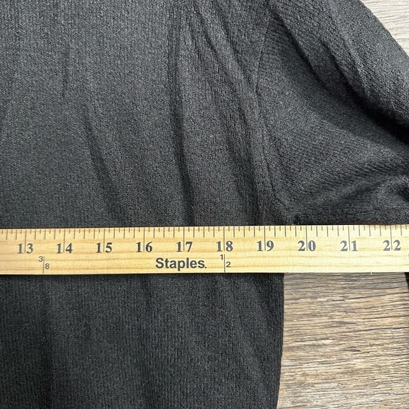 Talbots Elegant Black Cardigan with Button Detail - Picture 4 of 9